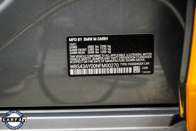 2022 BMW M3 Competition xDrive