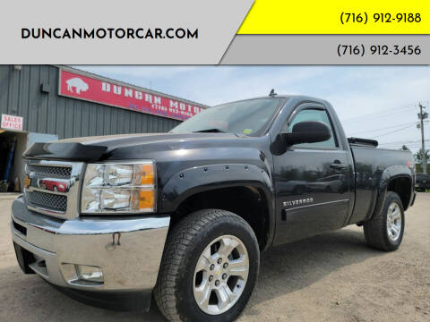 2012 Chevrolet Silverado 1500 for sale at DuncanMotorcar.com in Buffalo NY