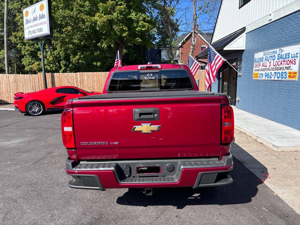 2017 Chevrolet Colorado for sale at Michael Johnson @ Allens Auto Sales Hopkinsville in Hopkinsville, KY