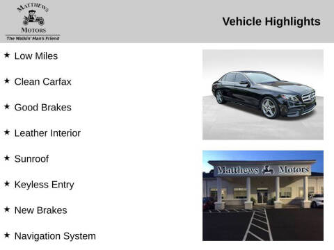 2017 Mercedes-Benz E-Class E 300