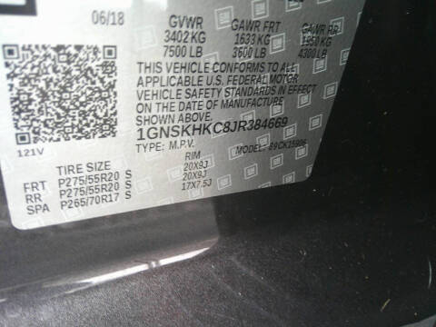 2018 Chevrolet Suburban LT