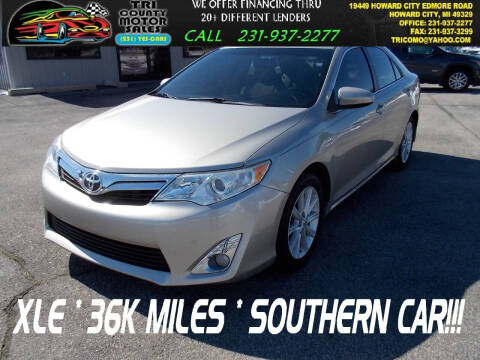 2014 Toyota Camry for sale at Tri County Motor Sales in Howard City MI