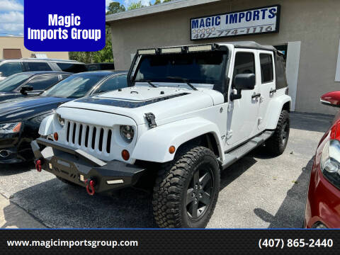 2012 Jeep Wrangler Unlimited for sale at Magic Imports Group in Longwood FL