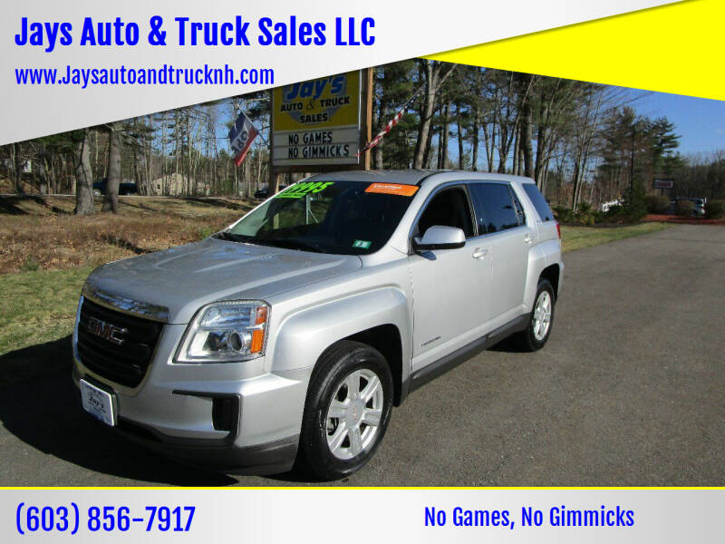 2016 GMC Terrain for sale at Jays Auto & Truck Sales LLC in Loudon NH