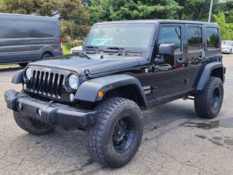 2014 Jeep Wrangler Unlimited for sale at Thompson Motors in Lapeer MI