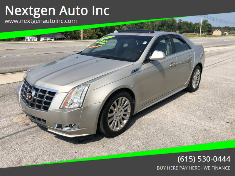 2013 Cadillac CTS for sale at Nextgen Auto Inc in Smithville TN