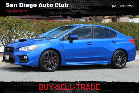 2018 Subaru WRX for sale at San Diego Auto Club in Spring Valley CA