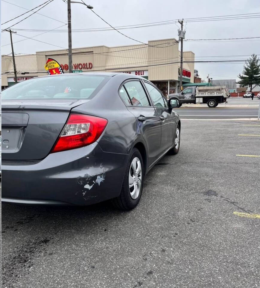 2012 Honda Civic for sale at One Stop Auto Sales NYC in Valley Stream, NY