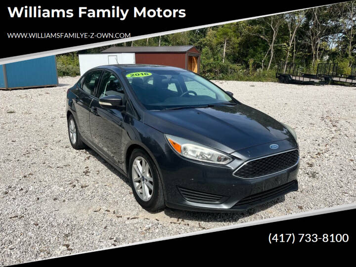 2016 Ford Focus for sale at Williams Family Motors in Buffalo, MO