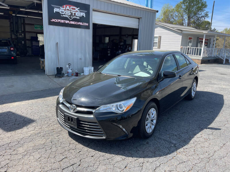 2015 Toyota Camry for sale at Jack Foster Used Cars LLC in Honea Path SC