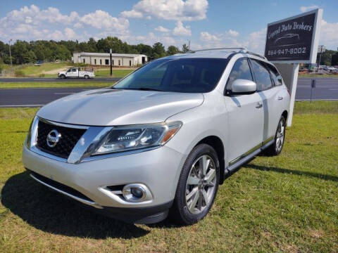 2013 Nissan Pathfinder for sale at LEGEND AUTO BROKERS in Pelzer SC