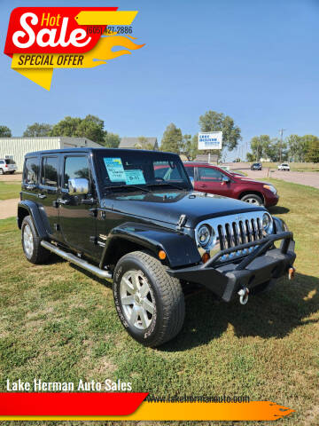 2012 Jeep Wrangler Unlimited for sale at Lake Herman Auto Sales in Madison SD