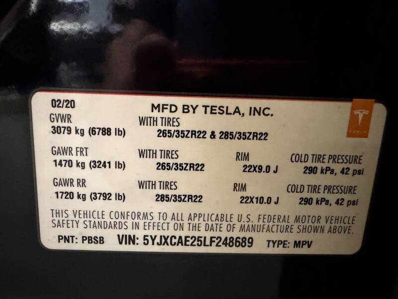 2020 Tesla Model X