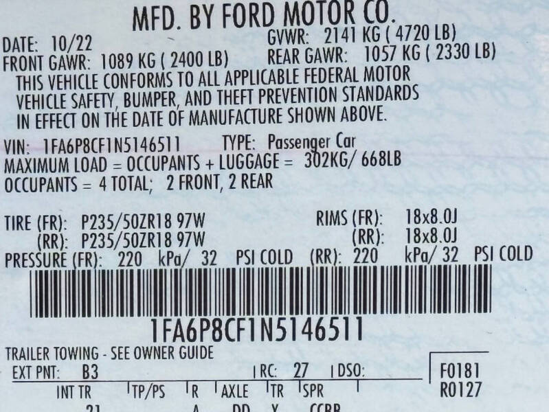 2022 Ford Mustang GT