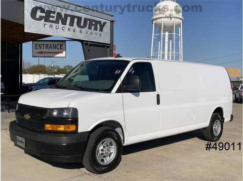 2020 Chevrolet Express for sale at CENTURY TRUCKS & VANS in Grand Prairie TX