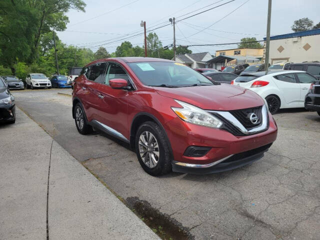 2017 Nissan Murano for sale at DAGO'S AUTO SALES LLC in Dalton, GA