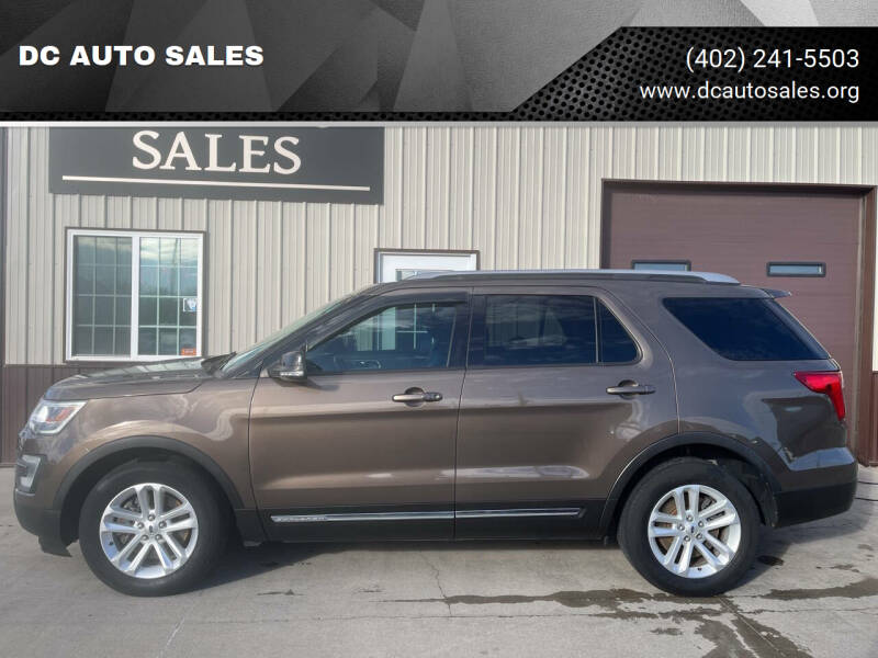 2016 Ford Explorer for sale at DC AUTO SALES in Dakota City NE