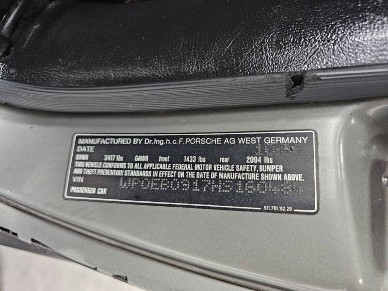 1987 Porsche 911 Carrera