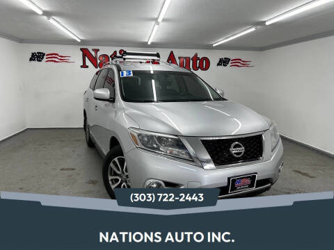 2013 Nissan Pathfinder SL