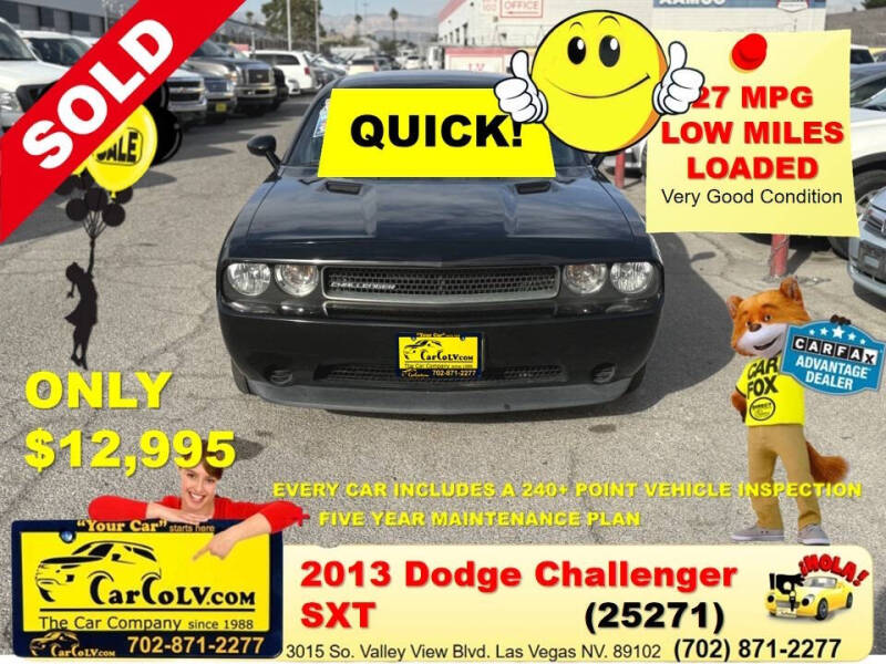 2013 Dodge Challenger SXT