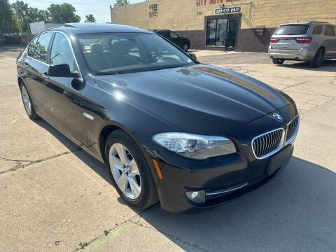 2013 BMW 5 Series for sale at City Auto Sales in Roseville MI
