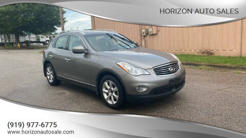 2009 Infiniti EX35 for sale at Horizon Auto Sales in Raleigh NC