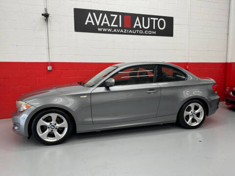 2012 BMW 1 Series for sale at AVAZI AUTO GROUP LLC in Gaithersburg MD