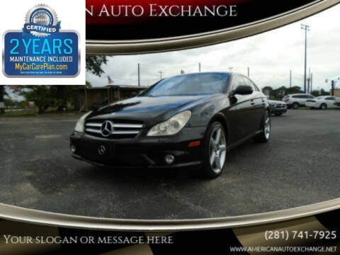2010 Mercedes-Benz CLS for sale at American Auto Exchange in Houston TX