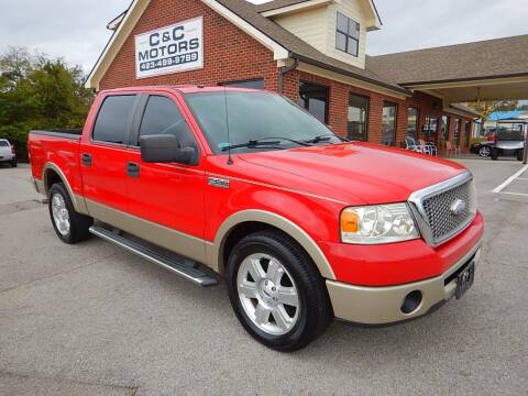 2008 Ford F-150 for sale at C & C MOTORS in Chattanooga TN