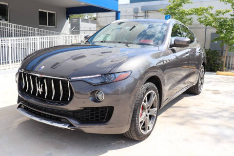 2017 Maserati Levante for sale at PERFORMANCE AUTO WHOLESALERS in Miami FL