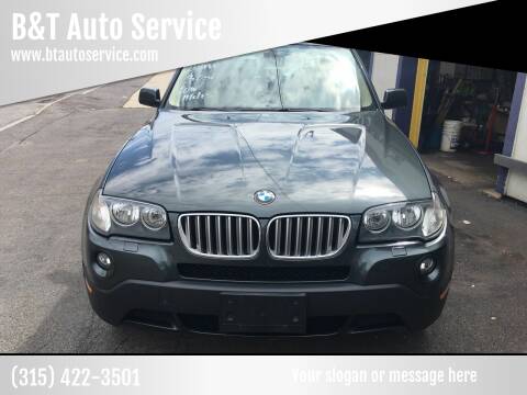 2008 BMW X3 for sale at B&T Auto Service in Syracuse NY