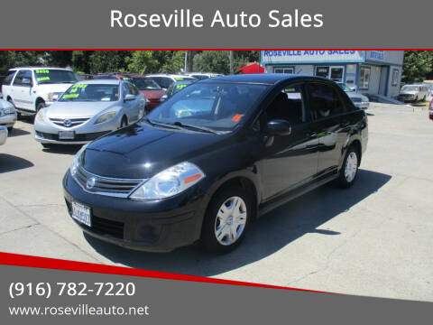 2010 Nissan Versa for sale at Roseville Auto Sales in Roseville CA