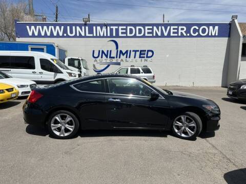 2012 Honda Accord for sale at Unlimited Auto Sales in Denver CO