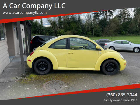 2000 Volkswagen New Beetle for sale at A Car Company LLC in Washougal WA