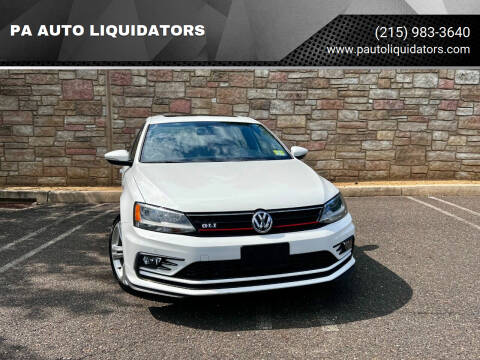 2016 Volkswagen Jetta for sale at PA AUTO LIQUIDATORS in Huntingdon Valley PA