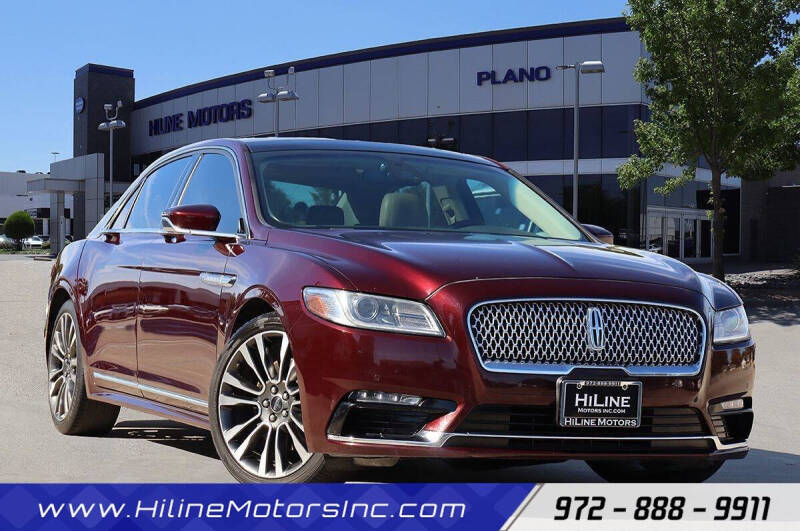 2018 Lincoln Continental Select