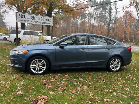 2018 Ford Fusion for sale at McLaughlin Motorz in North Muskegon MI