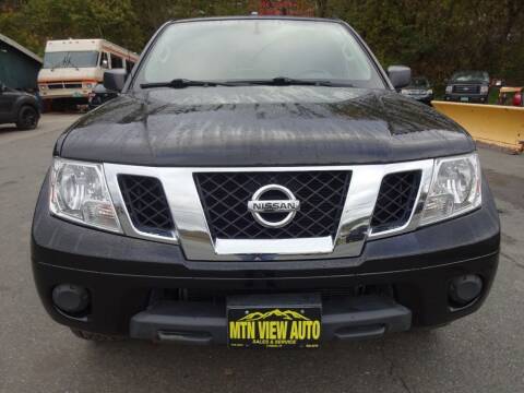 2017 Nissan Frontier for sale at MOUNTAIN VIEW AUTO in Lyndonville VT
