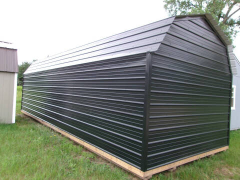 12 x 32 metal lofted garage