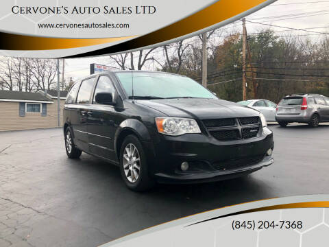 2012 Dodge Grand Caravan for sale at Cervone's Auto Sales LTD in Beacon NY