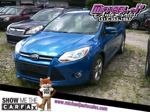 2013 Ford Focus for sale at MICHAEL J'S AUTO SALES in Cleves OH