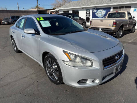 2012 Nissan Maxima for sale at Robert Judd Auto Sales in Washington UT