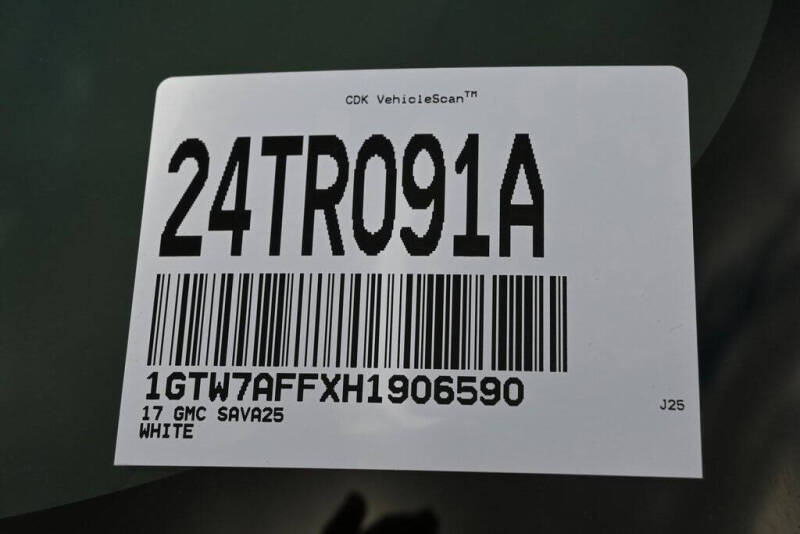 2017 GMC Savana 2500