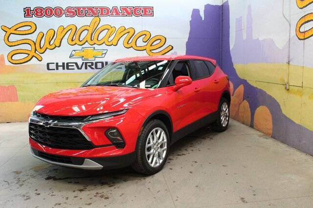 Used 2023 Chevrolet Blazer 2LT with VIN 3GNKBCR43PS165142 for sale in Grand Ledge, MI