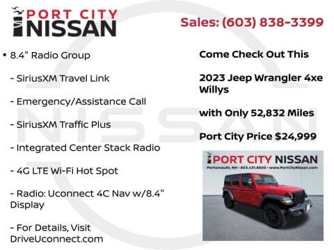 2023 Jeep Wrangler Willys 4xe