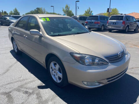 2002 Toyota Camry for sale at Robert Judd Auto Sales in Washington UT
