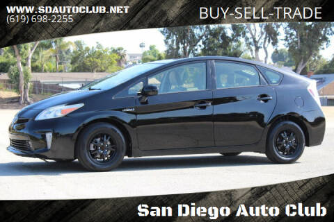 2013 Toyota Prius for sale at San Diego Auto Club in Spring Valley CA
