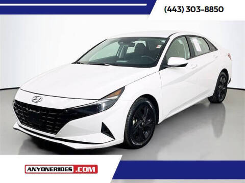 2023 Hyundai Elantra Hybrid Blue