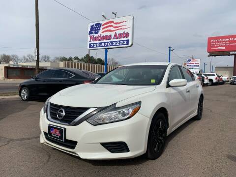 2016 Nissan Altima for sale at Nations Auto Inc. II in Denver CO