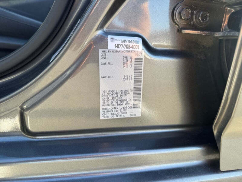 2024 Nissan Altima 2.5 SV